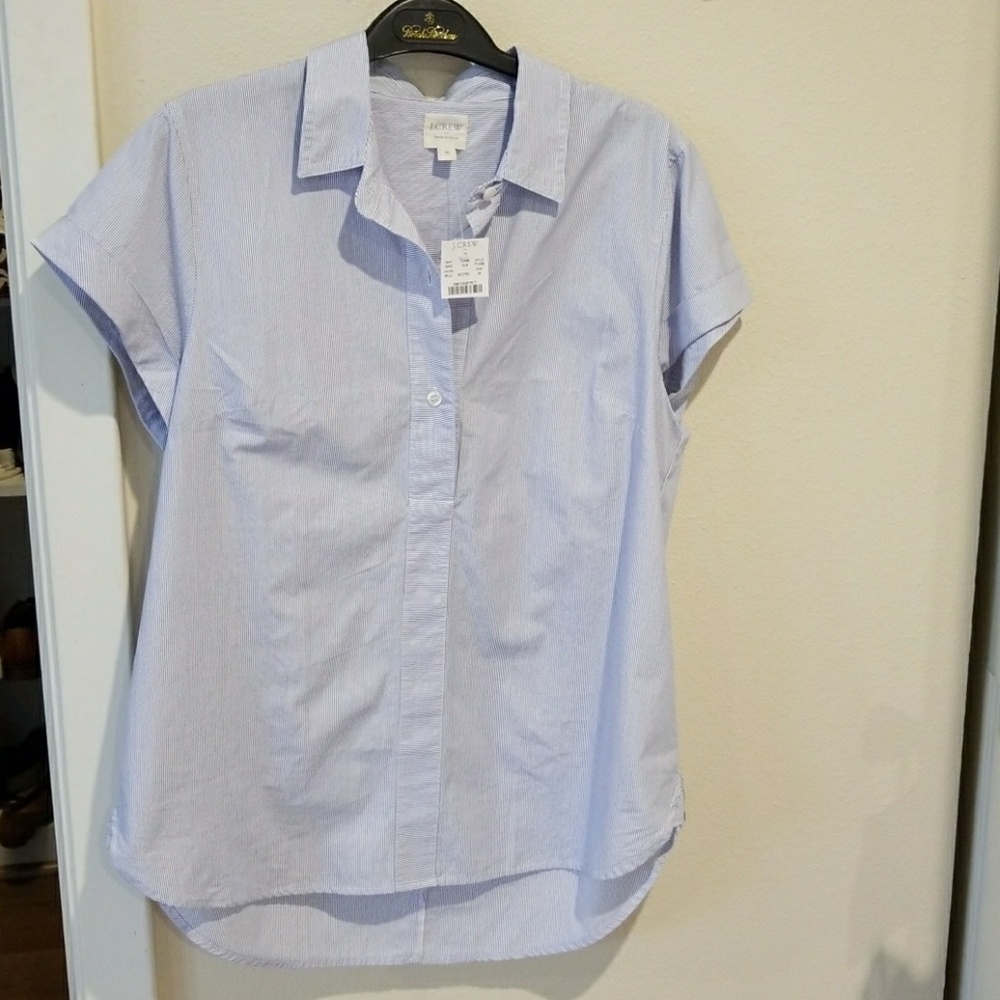 NWT jcrew factory button up blouse